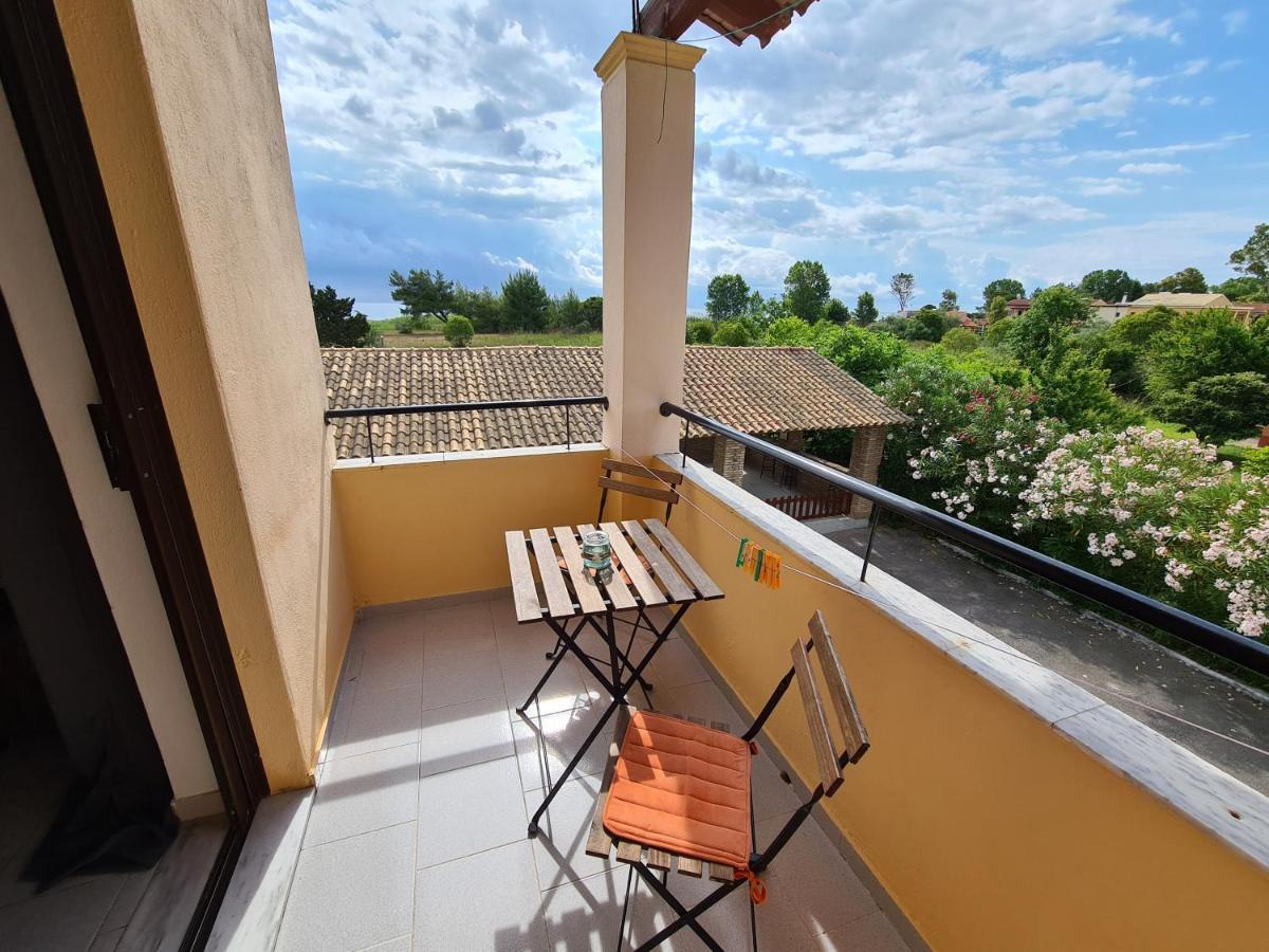 Avra Beach Apartments Lefkímmi Exterior foto